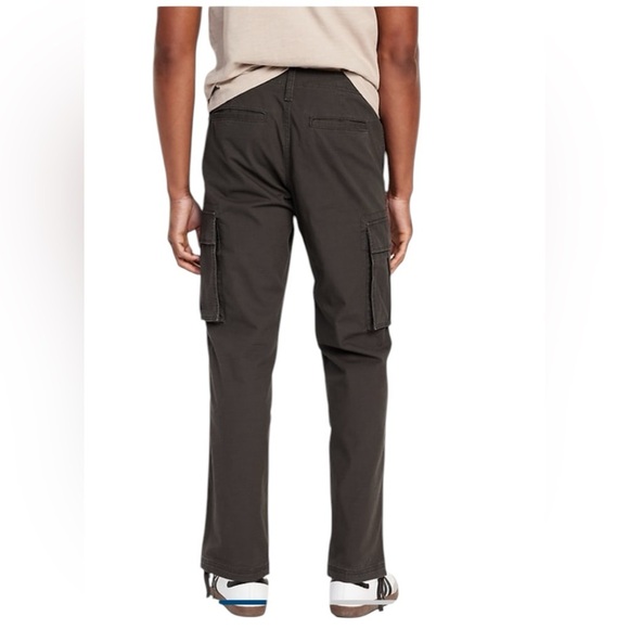 Old Navy Loose Taper Cargo Ripstop Pants Lost In The Woods 48X34 Built In Flex - Picture 3 of 7